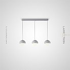 Готовая комбинация светильников TEODOR TRIO Цвет Белый Lampatron teodor-trio-white 7527-20983