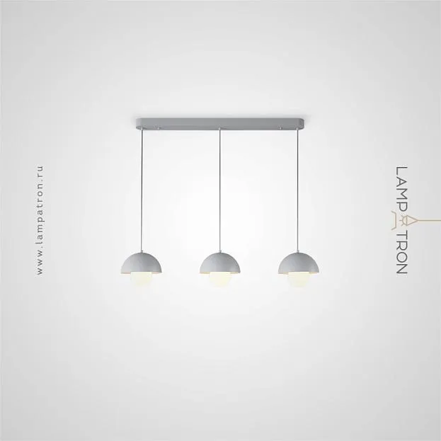 Готовая комбинация светильников TEODOR TRIO Цвет Белый Lampatron teodor-trio-white 7527-20983 Готовая комбинация светильников TEODOR TRIO Цвет Белый Lampatron teodor-trio-white 7527-20983