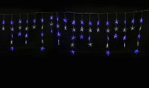 Гирлянда Uniel ULD-E5505-196/DTK WHITE-BLUE IP20 STARS-1