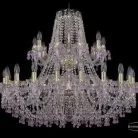 Люстра хрустальная Bohemia 1410/20+10/360/2d G V7010 1410 Gold