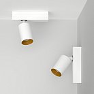 Накладной поворотный светодиодный светильник Ledron SAGITONY E S60 White-Gold