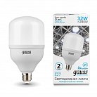 Лампа Gauss 63223 E27 32W 4000K матовая