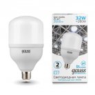 Лампа Gauss 63223 E27 32W 4000K матовая