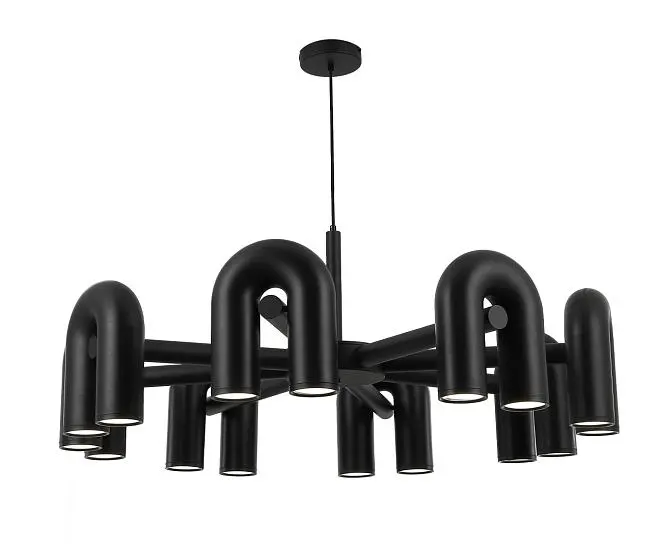 Люстра черный Led 96W Kink Light 08465-8,19 Канти