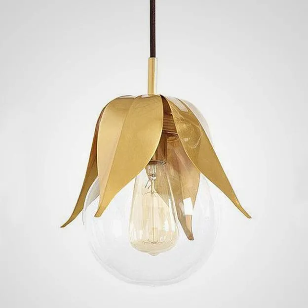 Подвесной светильник с цветочным декором FLOWER ImperiumLoft 147984-22 40.2690-0