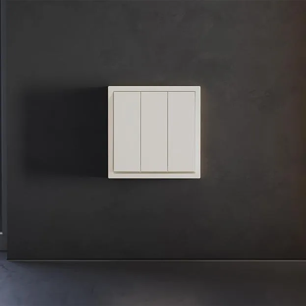 Клавиши для выключателя/переключателя трехклавишного, (хлопок) Voltum VLS000513 S70