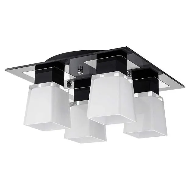 Светильник LUSSOLE LSC-2507-04 LENTE хром Светильник LUSSOLE LSC-2507-04 LENTE хром