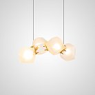 Подвесной светильник Gabriel Scott Welles Glass L4 ImperiumLoft 229778-22 40.2275-0