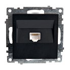 Розетка компьютерная 1-местная RJ-45 (механизм) STEKKER 39613 GLS00-7107-05 Катрин