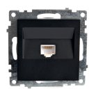 Розетка компьютерная 1-местная RJ-45 (механизм) STEKKER 39613 GLS00-7107-05 Катрин