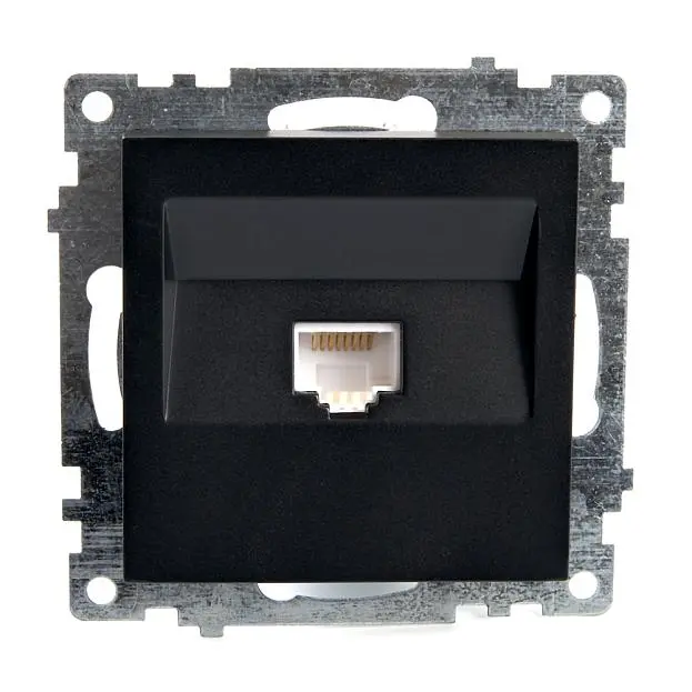 Розетка компьютерная 1-местная RJ-45 (механизм) STEKKER 39613 GLS00-7107-05 Катрин Розетка компьютерная 1-местная RJ-45 (механизм) STEKKER 39613 GLS00-7107-05 Катрин