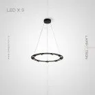 Кольцевые люстры и светильники HOLLAND 9 ламп. 4000K Lampatron 6423-17277