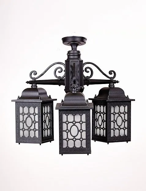 Потолочный светильник уличный Oasis Light 64870SA/3 Bl LONDON S