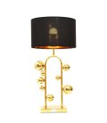 Настольная лампа Lumina Deco LDT 5528 GD+BK Fabi