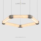 Кольцевые люстры и светильники PENTUM Размер M Lampatron 8176-22376