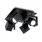 Спот Ideal Lux 156712 MOUSE PL4 NERO