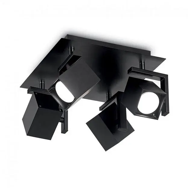 Спот Ideal Lux 156712 MOUSE PL4 NERO Спот Ideal Lux 156712 MOUSE PL4 NERO