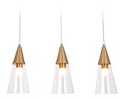 Подвесной светильник Ambrella light TR3669/3 BS/CL