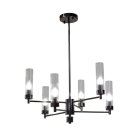 Подвесная люстра AM Group INDIGO SP6 PEARL BLACK INDIGO