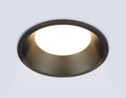 Встраиваемый светильник Ambrella light TN51814 BK черный GX53 max 15W D105*36