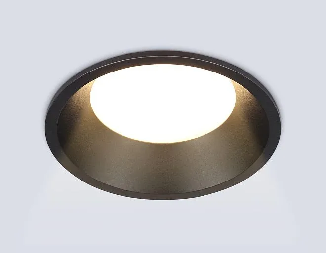 Встраиваемый светильник Ambrella light TN51814 BK черный GX53 max 15W D105*36