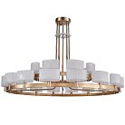 Подвесная люстра Newport 4338+16/C gold М0062174