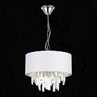 Светильник подвесной Хром/Белый E14 5*40W Evoluce SLE1120-103-05 DAHLIA
