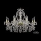 Люстра хрустальная Bohemia 1409/8/240 G