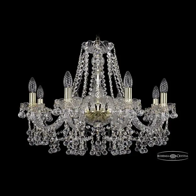 Люстра хрустальная Bohemia 1409/8/240 G Люстра хрустальная Bohemia 1409/8/240 G