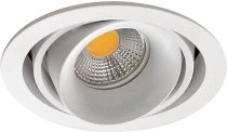 Встраиваемый светильник Donolux DL18615/01WW-R White/Black