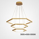 Подвесная люстра VENEZIA D80+55+45 Трехцветный свет ImperiumLoft 219734-23 venezia01