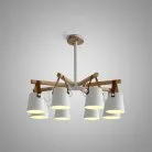 Люстра Потолочная На Штанге Natura C8 White ImperiumLoft 178005-26