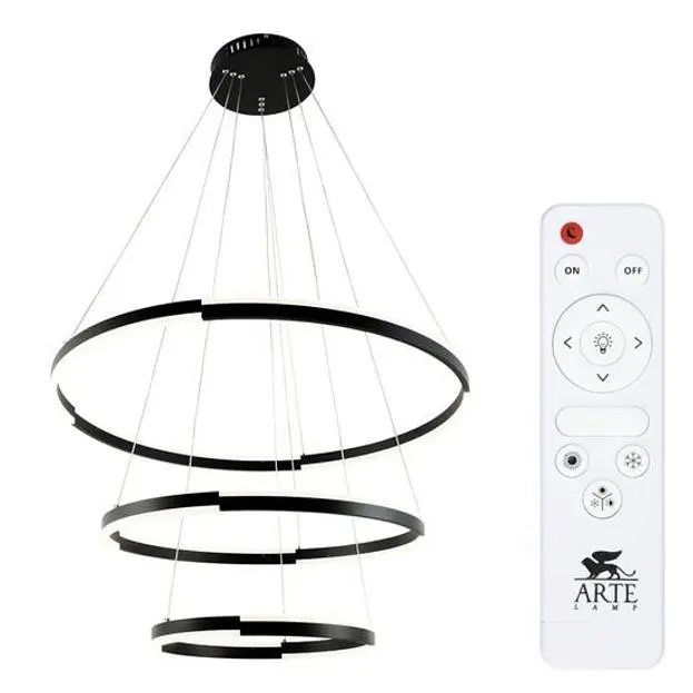 Подвесной светильник Arte Lamp A2180SP-60BK ALFIE Подвесной светильник Arte Lamp A2180SP-60BK ALFIE