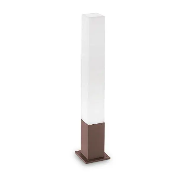 Уличный светильник Ideal Lux Edo Outdoor PT1 Square Coffee 213088 Уличный светильник Ideal Lux Edo Outdoor PT1 Square Coffee 213088