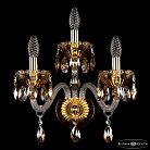 Бра Bohemia Ivele Crystal  5417B/2+1/165 G Amber/M-1G K721