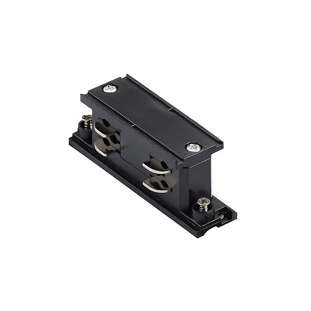 Соединитель прямой к треку 5040xx-(F)/(R) ЧЕРНЫЙ Lightstar 504107-FR Quattro