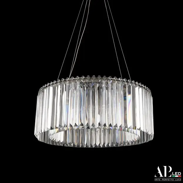 Люстра светодиодная хрустальная APL LED SH09.55.A.Ni.4000 Sicilia Люстра светодиодная хрустальная APL LED SH09.55.A.Ni.4000 Sicilia