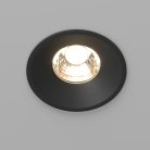Встраиваемый светильник Maytoni DL058-12W3K-B Round