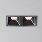 Встраиваемый светильник Maytoni DL043-02-10W3K-SQ-B-1 Alfa LED