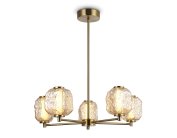 Люстра светодиодная на штанге Ambrella light LH30104/5 SB/TI 