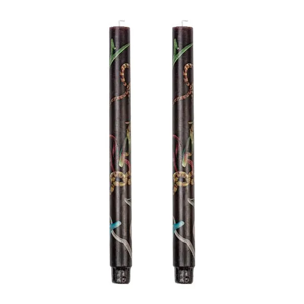 Свеча Stern Snakes Black set of 2 Seletti 14087S Toiletpaper Candle