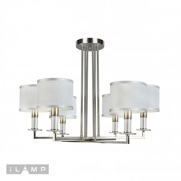 Потолочная люстра iLamp 61240/6 nic Domino Потолочная люстра iLamp 61240/6 nic Domino