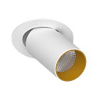 Встраиваемый поворотный светодиодный светильник LeDron DANNY MINI S40 White-Gold 4000K