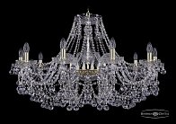 Люстра хрустальная Bohemia 1409/10/360 G 1409 Gold
