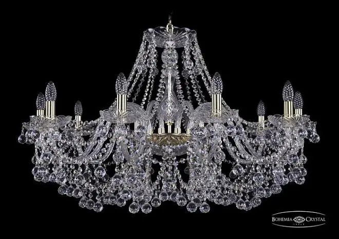 Люстра хрустальная Bohemia 1409/10/360 G 1409 Gold