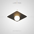 Точечный свет MAIN Квадрат. Черный цвет. Lampatron 2672-6453
