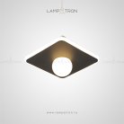 Точечный свет MAIN Квадрат. Черный цвет. Lampatron 2672-6453