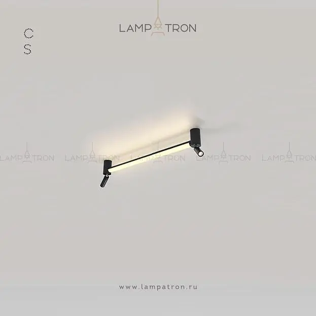 Потолочный светильник FORCE Тип С. Размер S. Цвет Черный Lampatron 4163-10306 Потолочный светильник FORCE Тип С. Размер S. Цвет Черный Lampatron 4163-10306