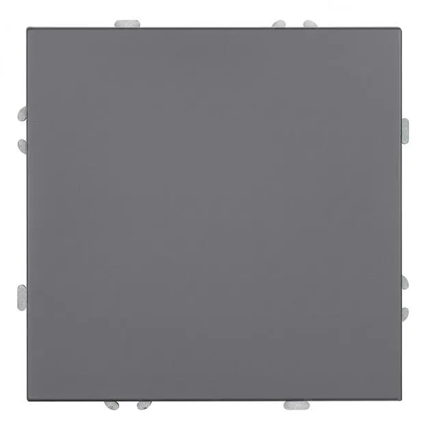 Выключатель 1-клавишный (механизм), СЗК, 250В, 10А, RSW10-5103-10ZK, платиново-серый, soft touch Stekker 50238 Эмили