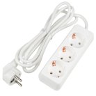 Розеточные блоки, удлинители Uniel S-GCU3-2 WHITE Ultra